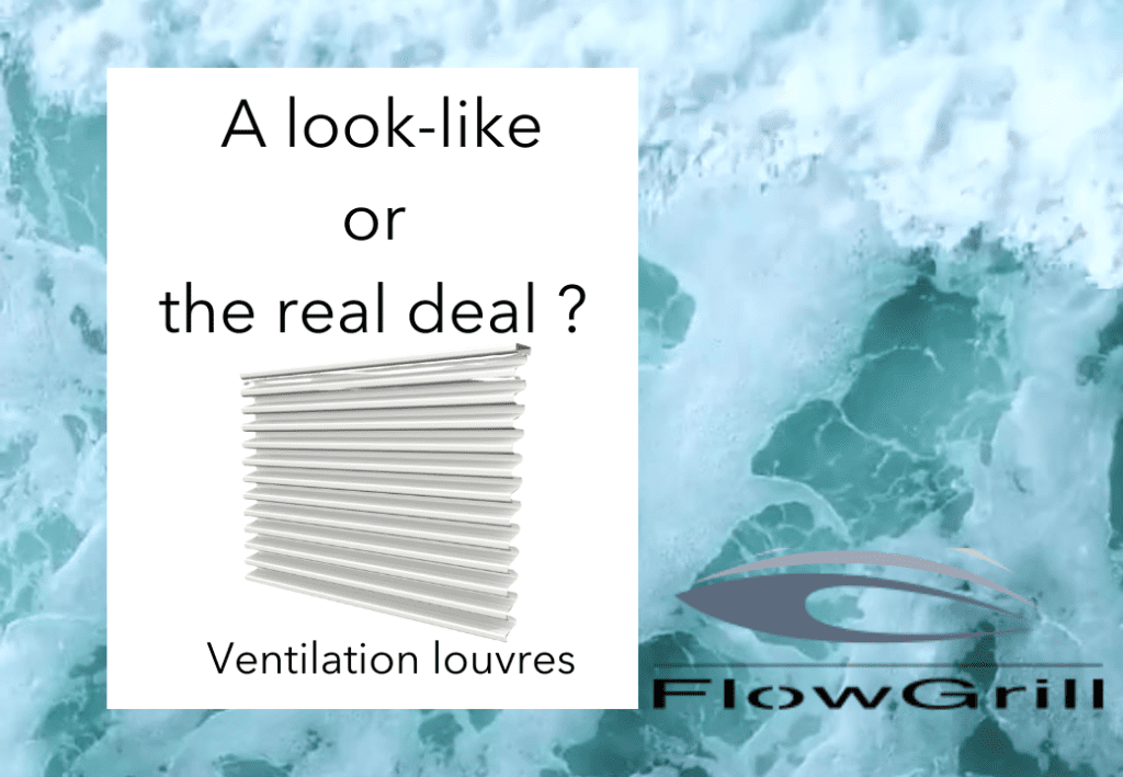 text : a look-like or the real deal of Flowgrill ventilation louvres