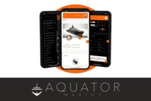 Aquator Mobiel App on phone